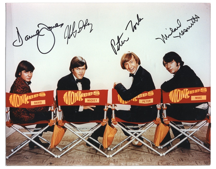 - The Monkees 11x14” Signed Photo