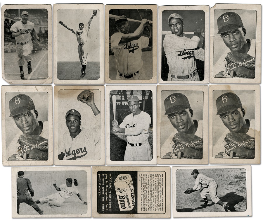 1947 Jackie Robinson Bond Bread Cards (13)