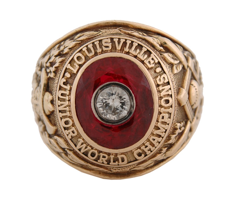 Sports Rings And Awards - 1954 Bill Werle Louisville Colonels Championship Ring