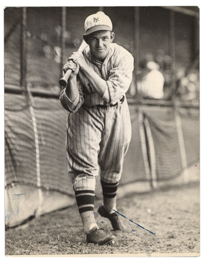 Baseball - 1928 Mel Ott Vintage Photograph