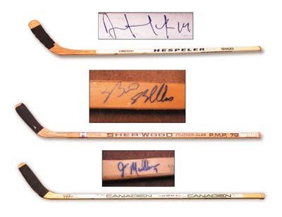 Gordie Howe Game-Used & Autographed 1996 NHL All-Star Game Stick