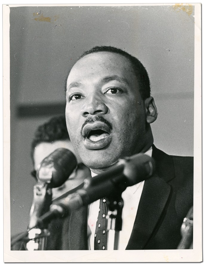 Americana Photographs - 1967 Martin Luther King Gives Rousing Speech Photograph This stunning speec