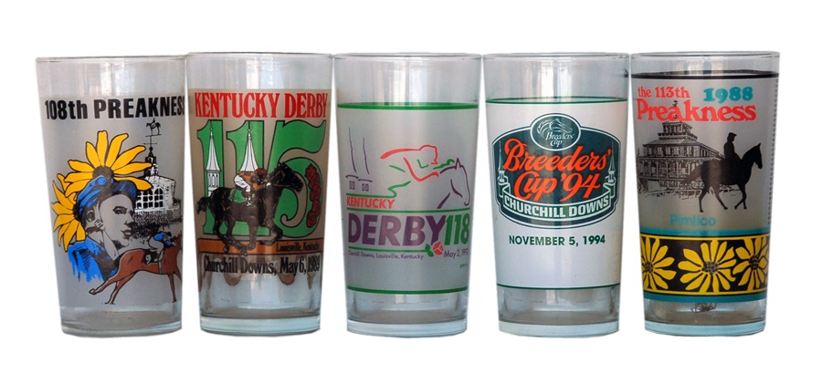 - Kentucky Derby / Preakness / Belmont, etc. Glass Collection (70)
