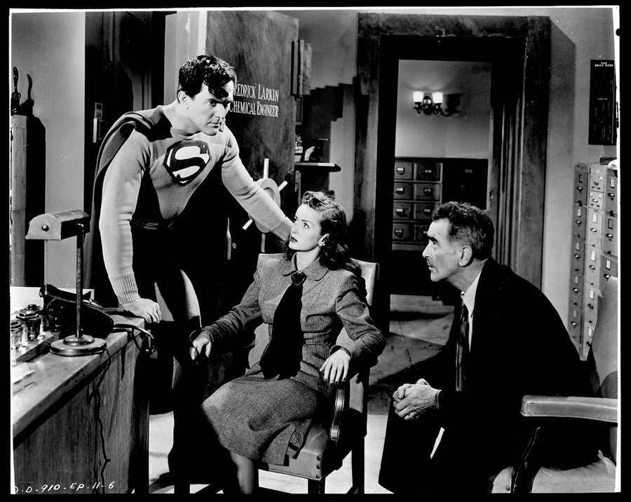 Americana Photographs - 1948 Superman Original Negatives Used to Make Movie Stills (2)