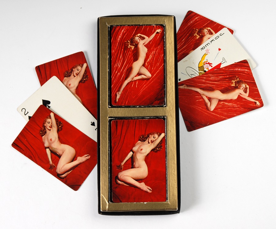 - Marilyn Monroe Playboy #1 Card Decks in Original Box