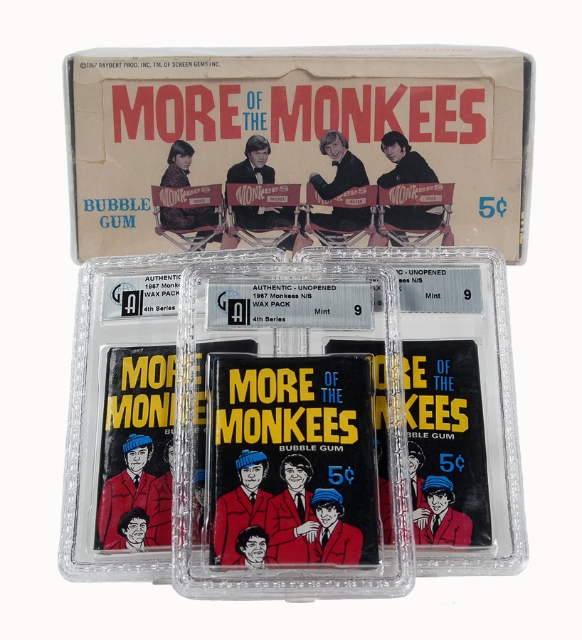 Sports and Non Sports Cards - 1966 Donruss Monkees Wax Box
