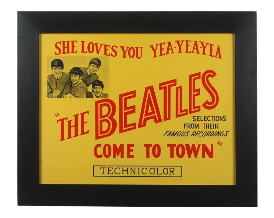 - The Beatles Come to Town Poster