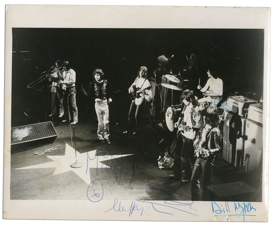 - The Rolling Stones Vintage Signed Photo