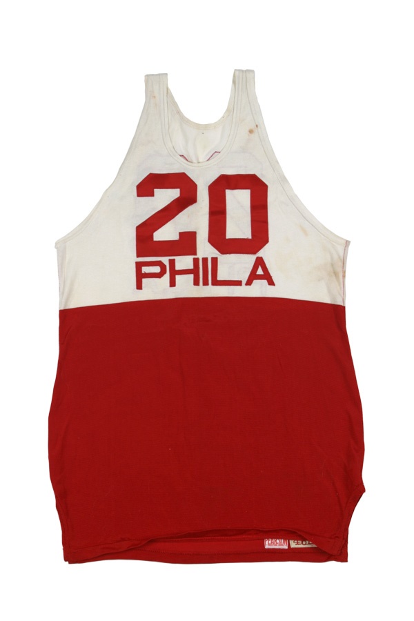 - Dave Gambee’s 1965-66 Philadelphia 76ers Game Worn Jersey