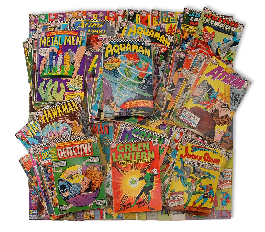 Rock And Pop Culture - 1960s DC Comic Book Collection (120)