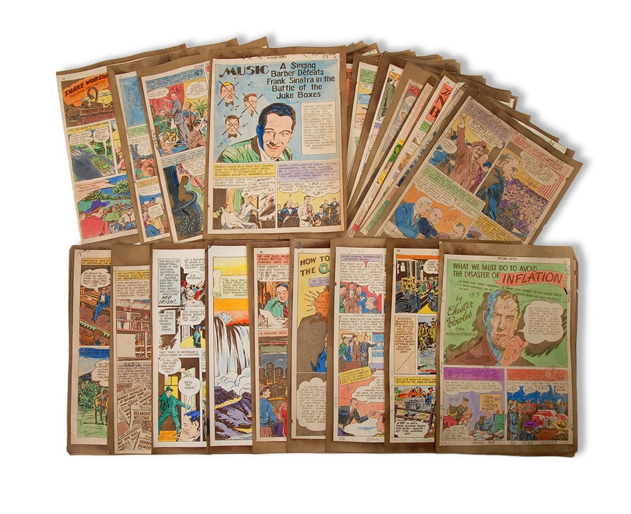 - 1950 Picture News Comic and Proof Pages