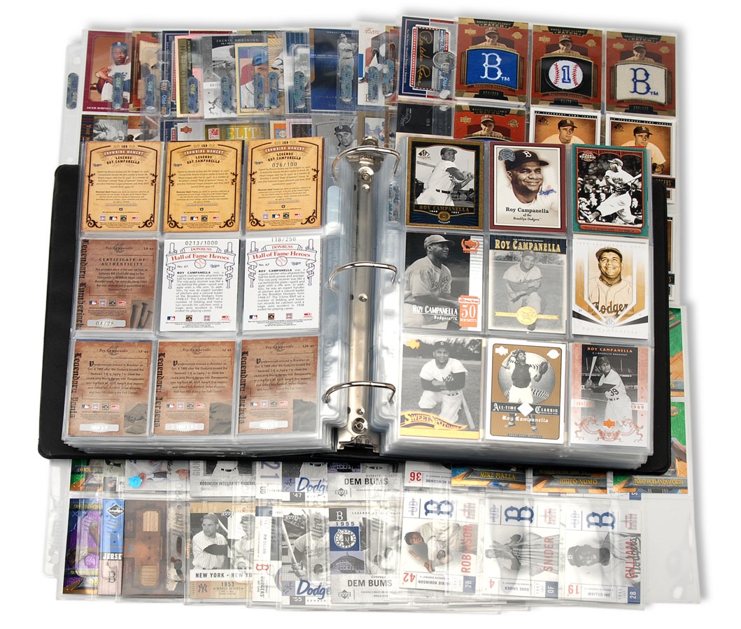 The Sal LaRocca Collection - Large Collection of Modern Day Brooklyn Dodgers Cards (600+)