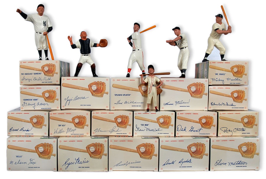 Baseball Memorabilia - Complete Set of 25th Anniversary Hartland Baseball Statues