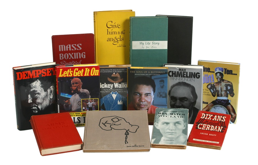 Boxing Book Collection with Many Signed