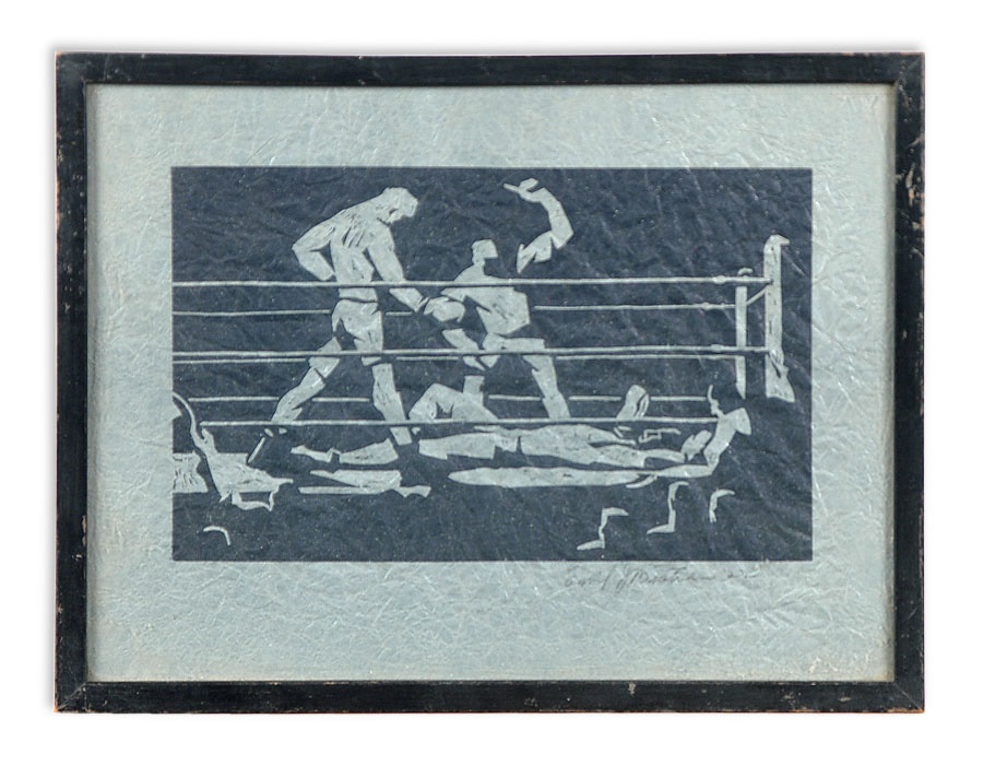 Large Collection of Boxing Artwork