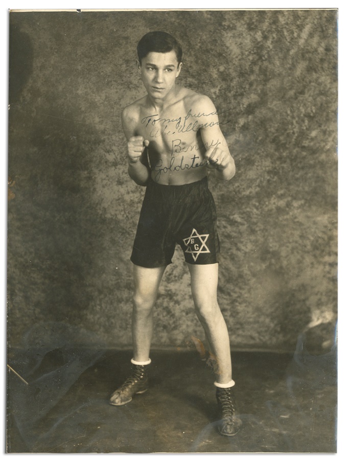 The Mark Mausner Boxing Collection - Jewish Fighters Signed Photos (4)
