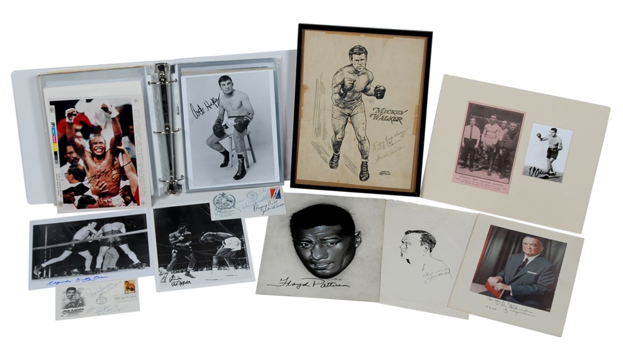 Extensive Boxing Autograph Collection