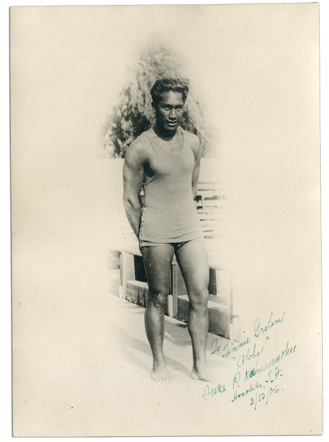 The Harlem Collection - The Finest Duke Kahanamoku Signed Photograph We Have Seen