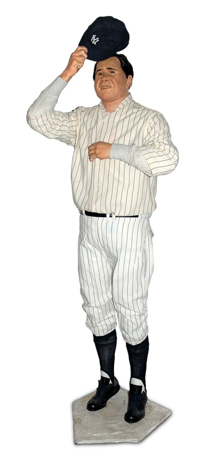 - Babe Ruth Life-Size Sculpture