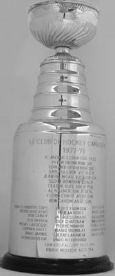 Eddie Palchak Collection - 1977-78 Montreal Canadiens Stanley Cup Championship Trophy (13")
