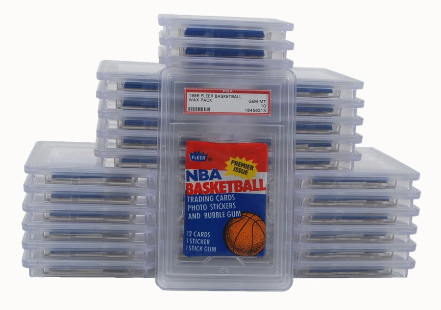 Sports and Non Sports Cards - 1986 Fleer Basketball Unopened Near Complete Box