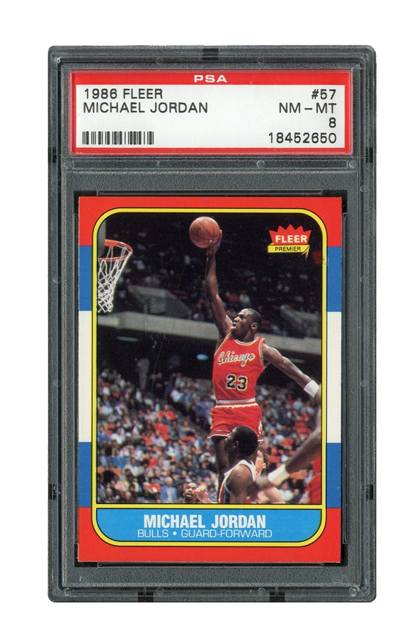 Sports and Non Sports Cards - 1986 Fleer Basketball Complete Set with Stickers