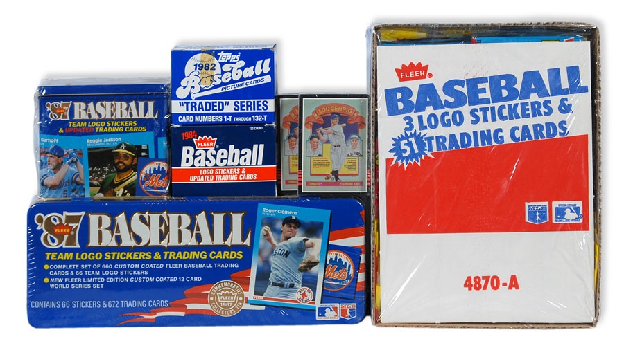 - Assorted Factory Sets and Unopened Wax