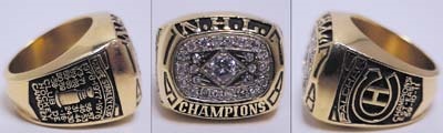 Eddie Palchak Collection - 1978 Montreal Canadiens Stanley Cup Championship Ring