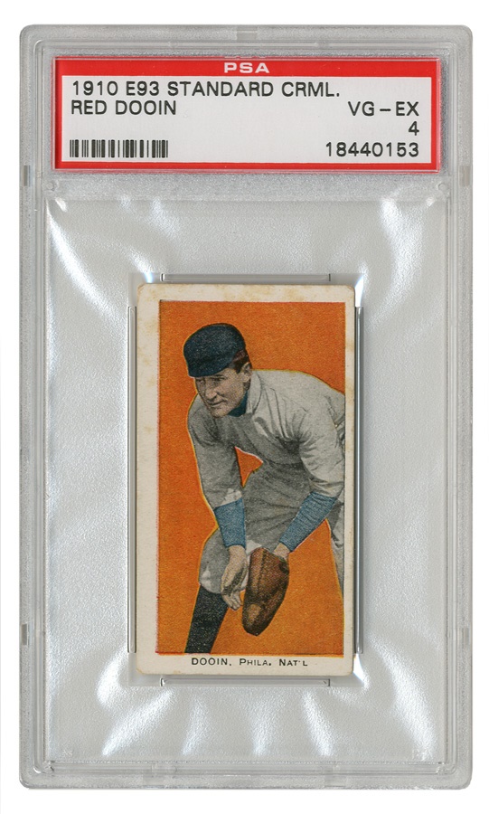 Sports and Non Sports Cards - 1910 E93 Red Dooin PSA VG-EX 4