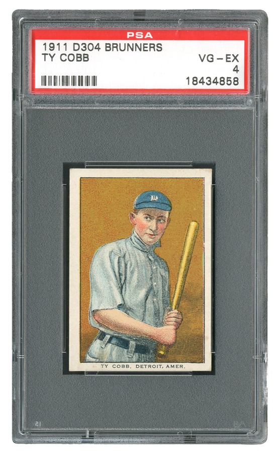 Sports and Non Sports Cards - D304 Brunners Butter Krust Ty Cobb PSA VG-EX 4