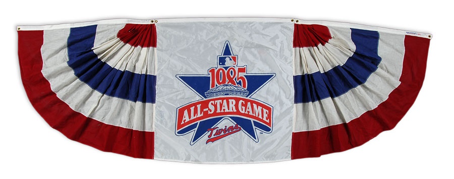 - 1985 Twins Autographed All Star Banner