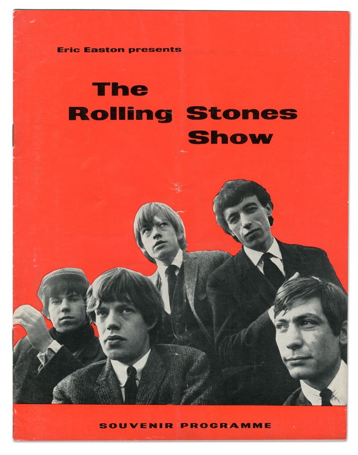 Rock 'n'  Roll - 1964 Rolling Stones "Red" Concert Program