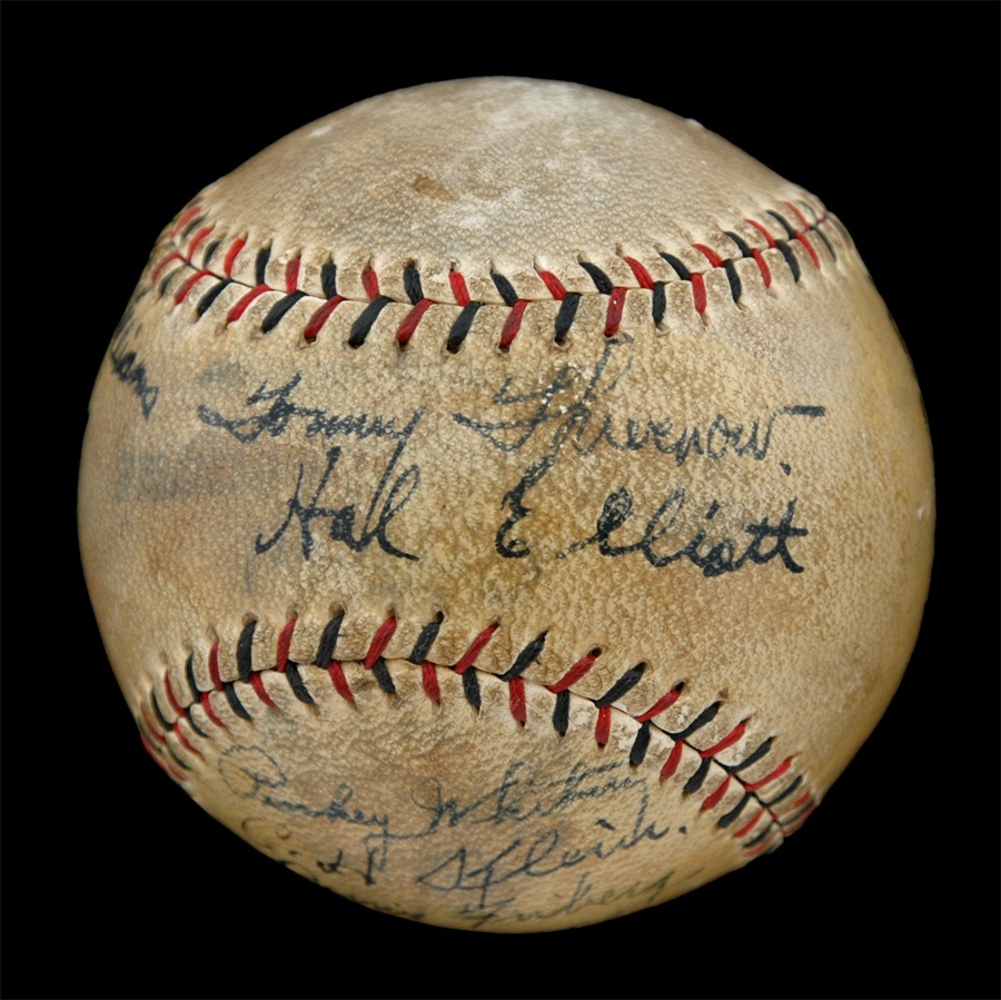 The 1929 Collection - 1929 Philadelphia Phillies Team Signed Baseball