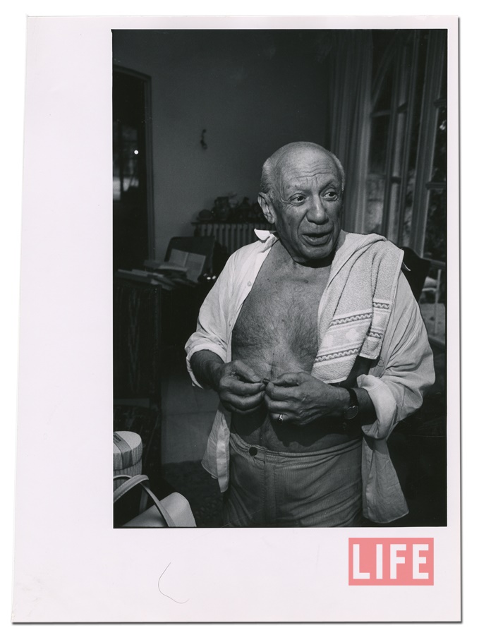 The Arts - Pablo Picasso by Gjon Mili