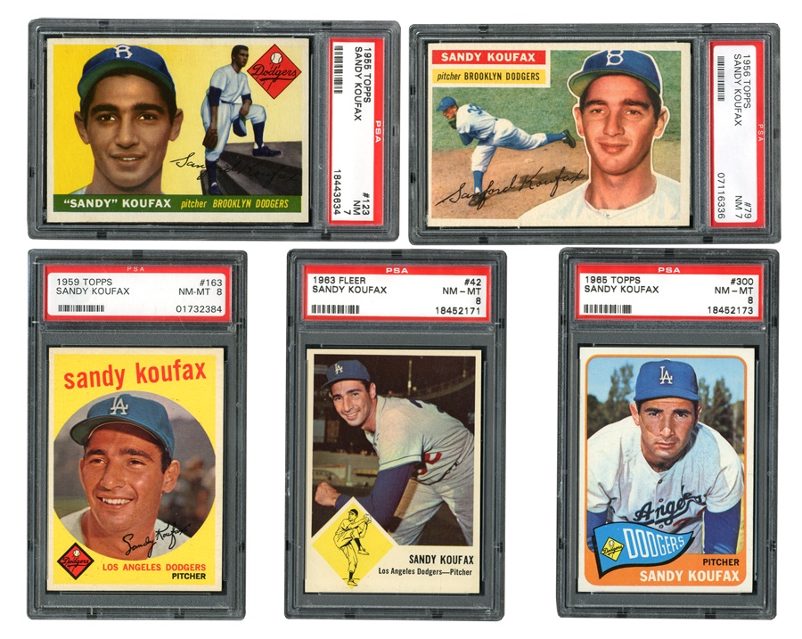 Sports and Non Sports Cards - Tremendous Sandy Koufax Collection (13)