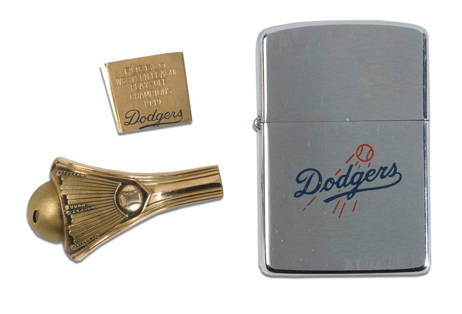 The Brooklyn Dodger Executive Collection - 1955 World Series Ring Prototype & Jewelry Collection (3)