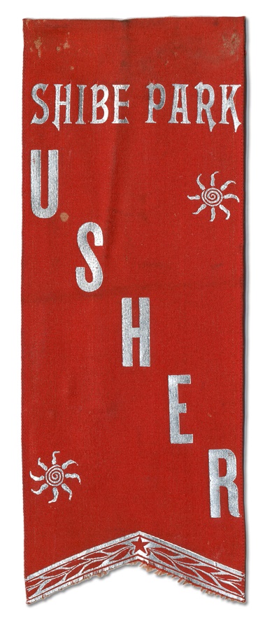 - Circa 1910 Shibe Park Usher's Pass