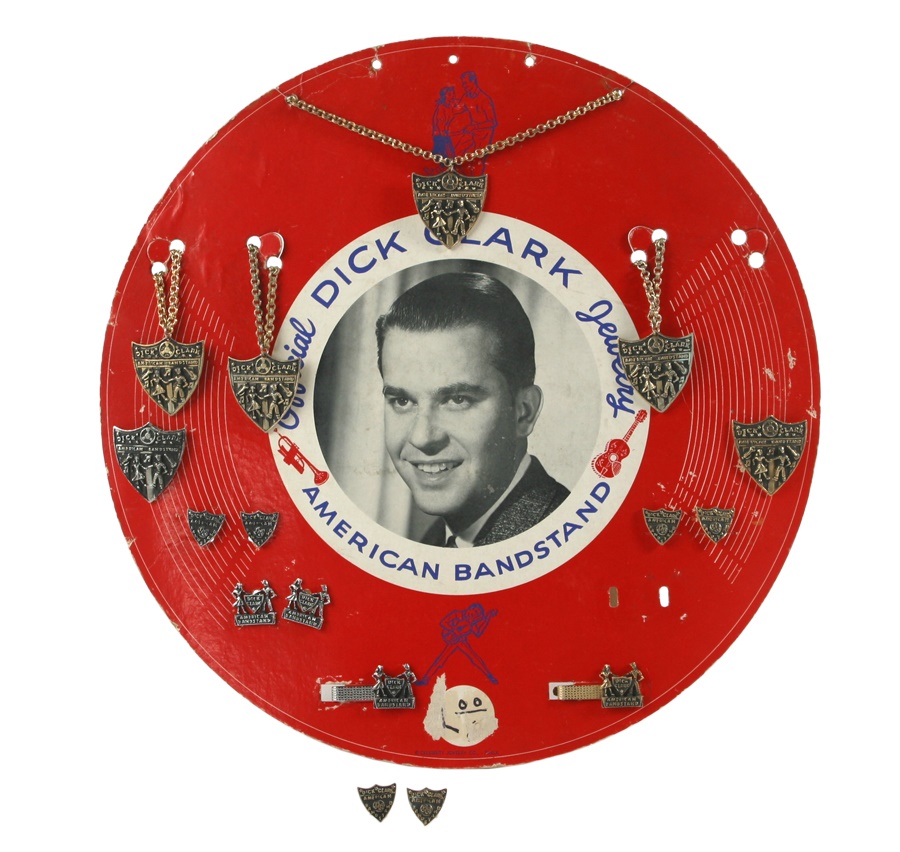 - 1957 Dick Clark American Bandstand Store Display with Jewelry