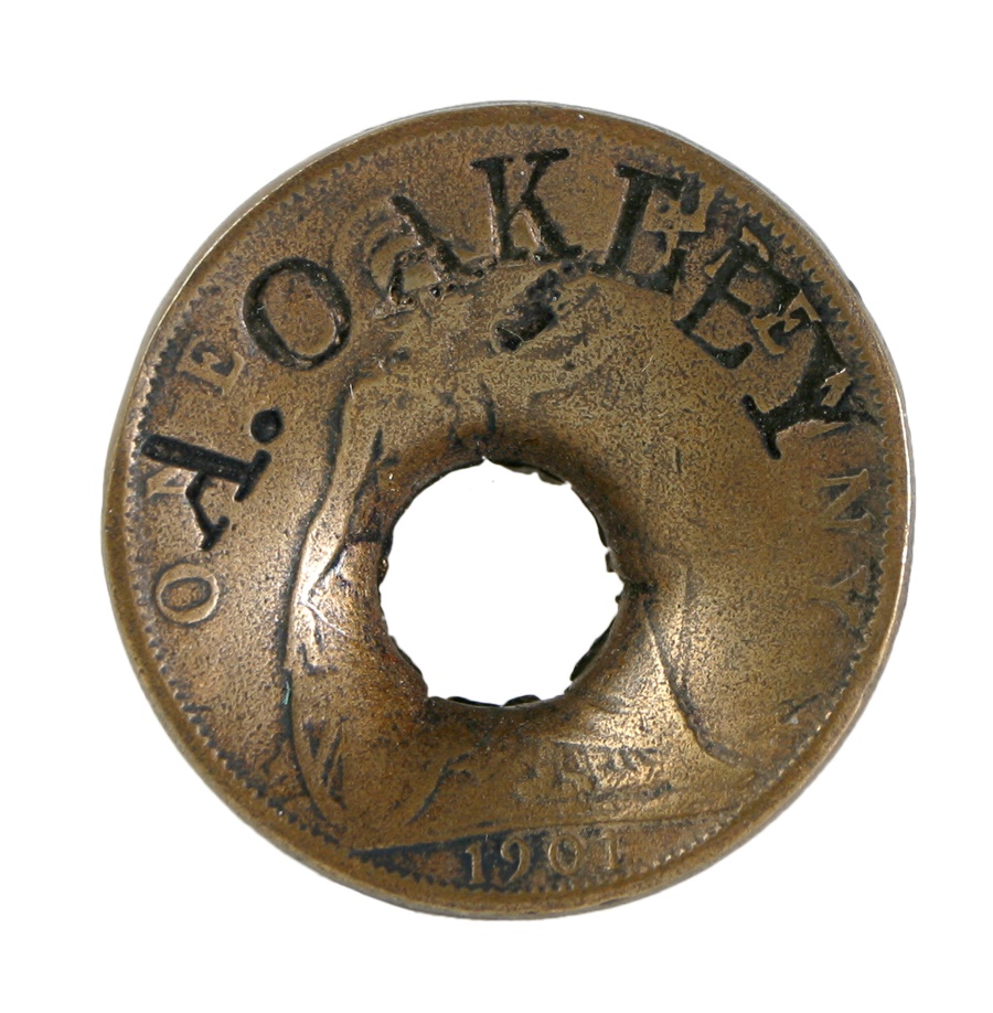 - Annie Oakley Turn of the Century Plugged Coin