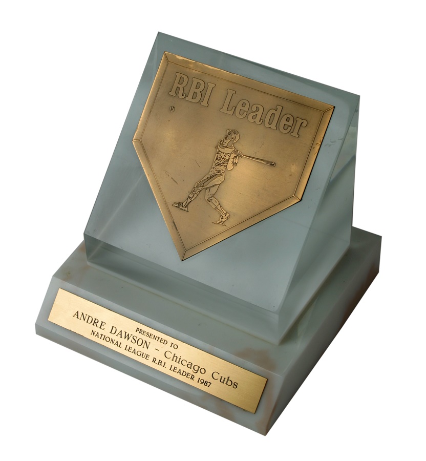 - 1987 Andre Dawson National League RBI Leader Award