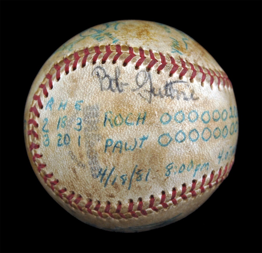- The Longest Game in Baseball - Game Used Ball