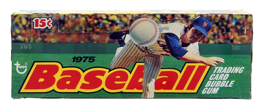 Sports and Non Sports Cards - 1975 Topps Mini Wax Box (36 Packs)