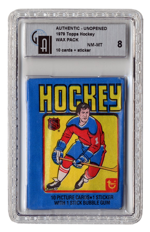 - 1979 Topps Hockey Unopened Wax Packs (8)