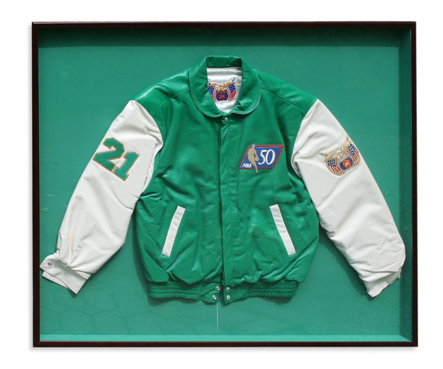 The New York Gentleman's Collection - Bill Sharman Top 50 NBA Player’s Presentational Leather Jacket