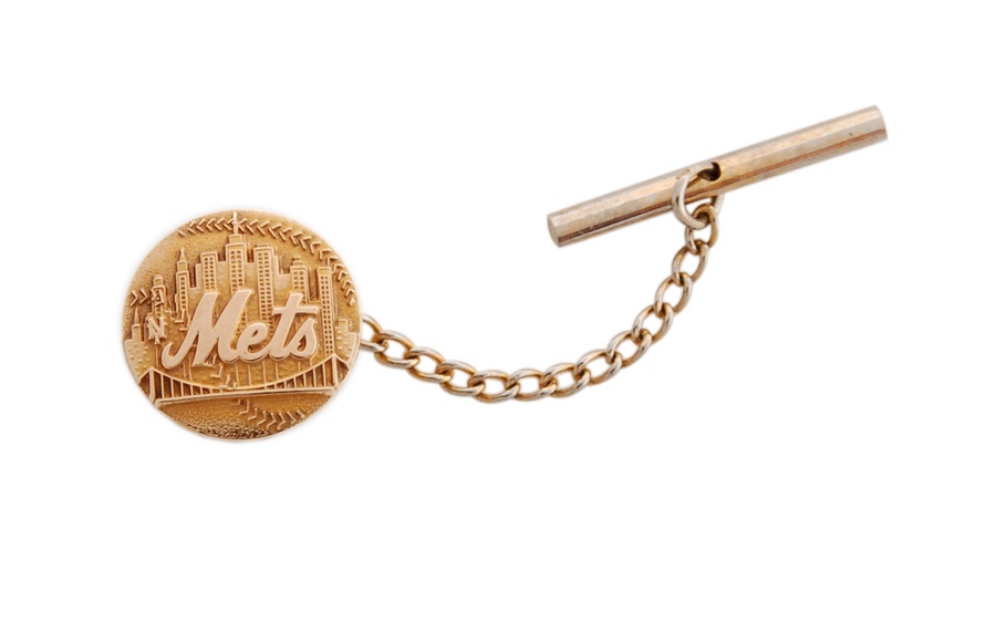 Sports Rings And Awards - 1969 New York Mets Presentational Tie Tack