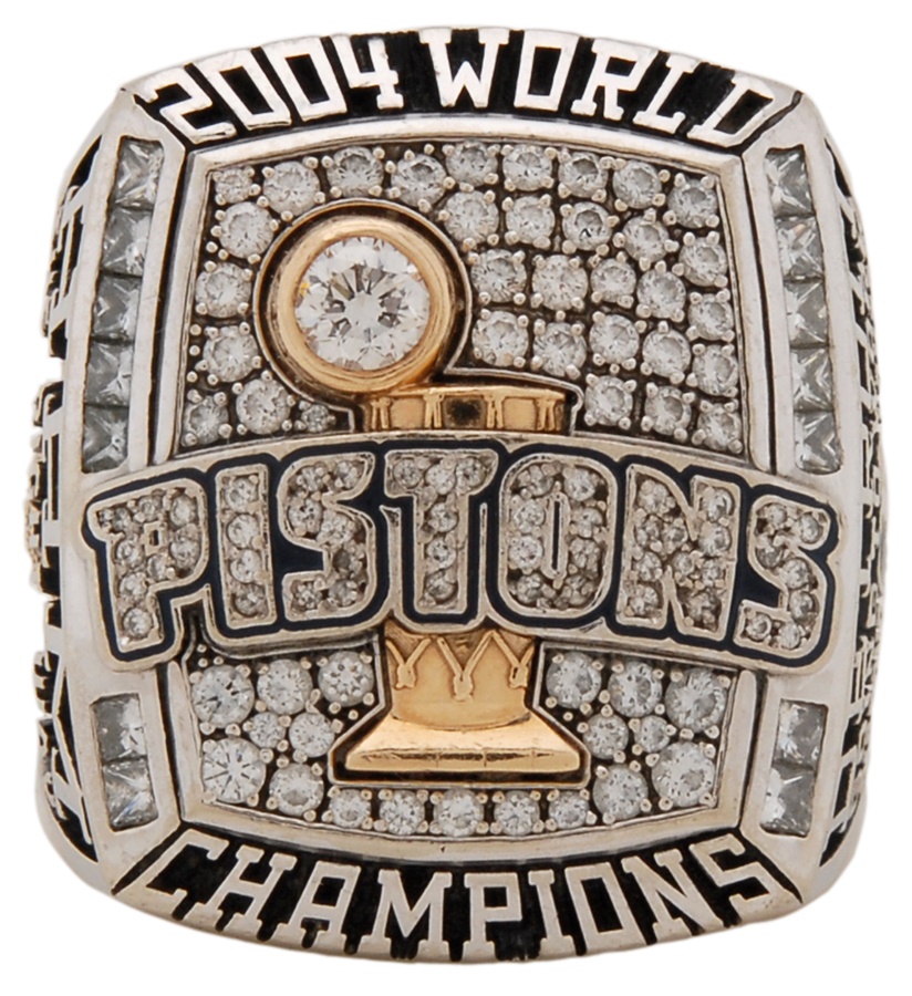 - 2004 Darvin Ham Detroit Pistons World Championship Ring