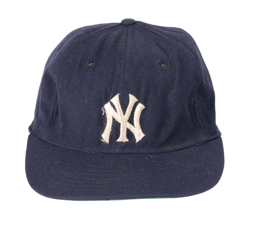 - Circa 1974 Doc Medich New York Yankees Game Worn Cap