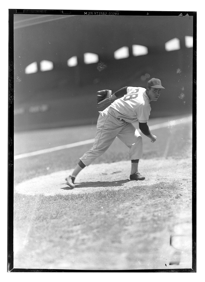 Baseball - 1940s Hiram Bithorn Original Negative by George Burke