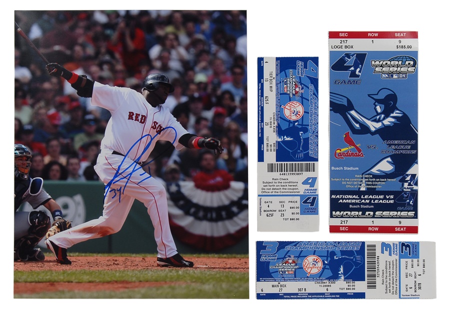 2004 World Series Game Four Full Ticket