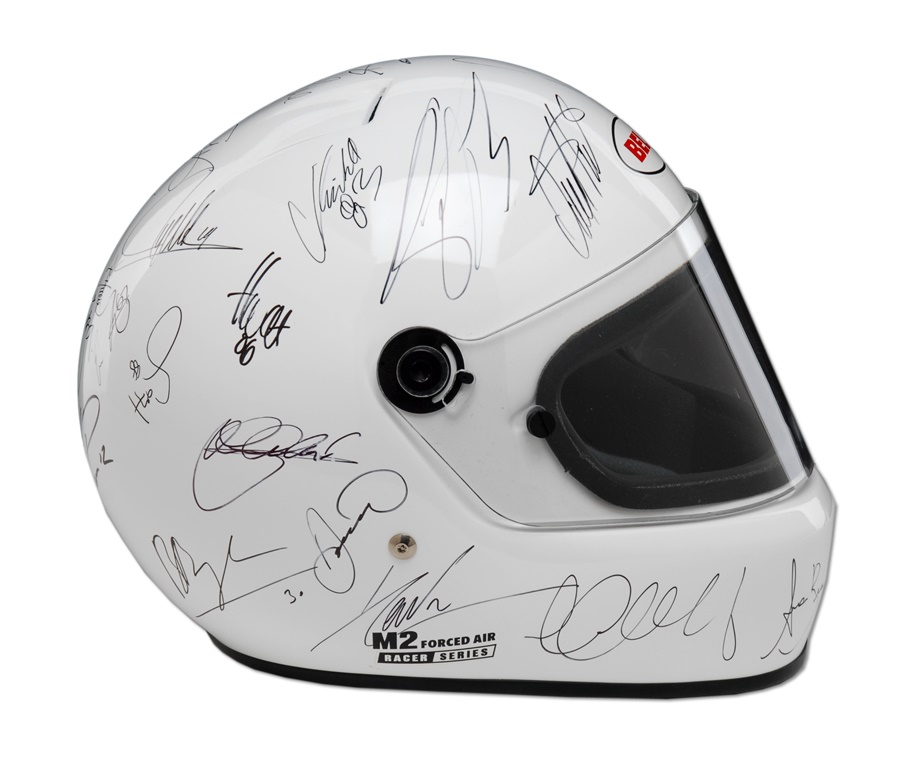 - 2011 Indy 500 100th Anniversary Signed Helmet